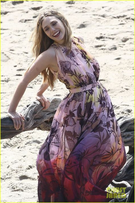 elizabeth olsen hot pics|Elizabeth Olsen Hits The Beach For Photo Shoot After。